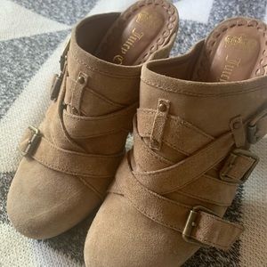 Juicy Couture Suede Clogs